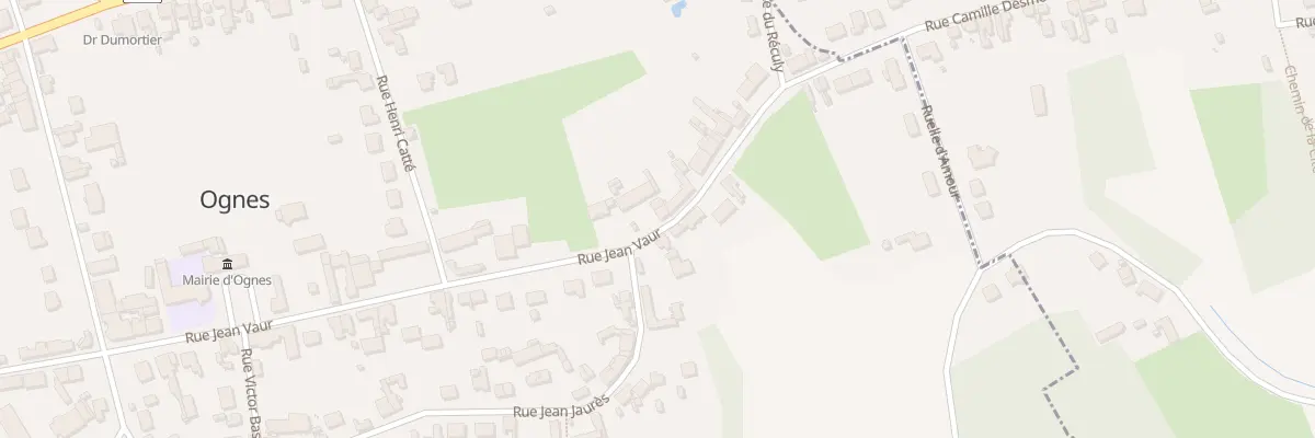 Plan du 29 Rue Jean Vaur à Ognes