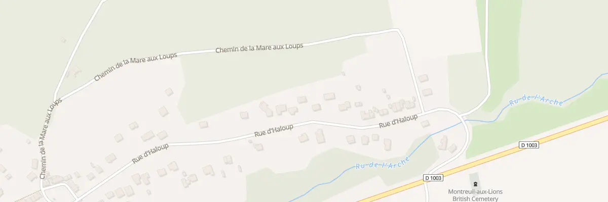Plan du 32 Rue d’Haloup à Montreuil-aux-Lions