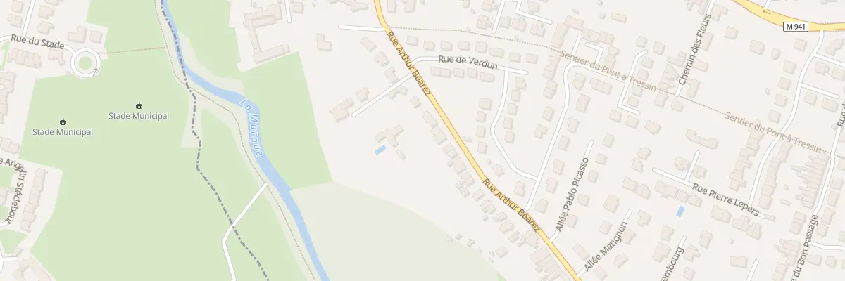Plan du 12 Rue Arthur Bearez à Chéreng