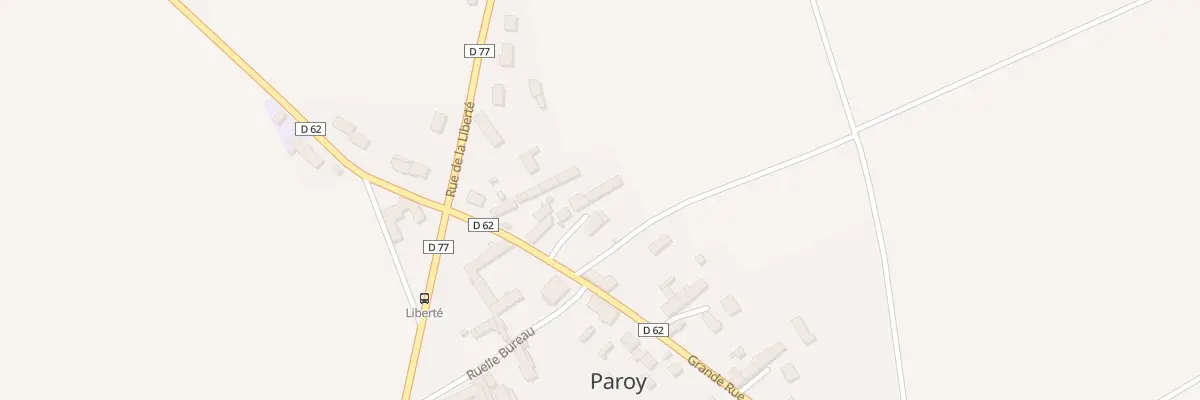Plan du 2 Imp des Vignes à Paroy