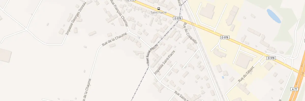 Plan du 6 Rue Saint Fiacre à Saint-Éloi