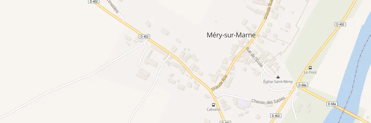 Plan du 20 Rte Jean de la Fontaine à Méry-sur-Marne