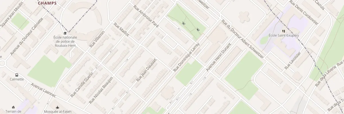 Plan du 223 Rue Dominique Larrey à Hem