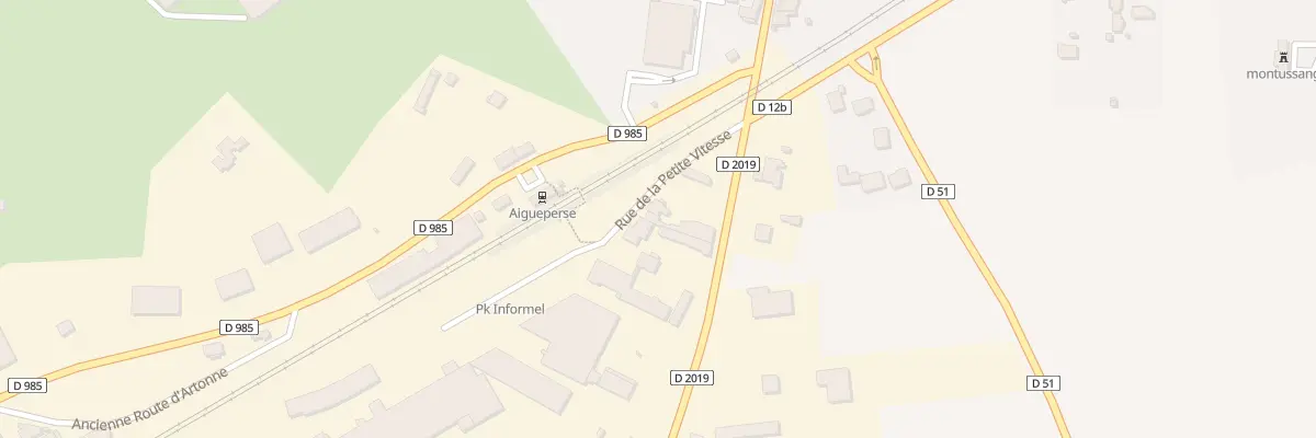 Plan du 5 Rue de la Petite Vitesse à Aigueperse