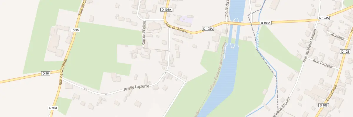 Plan du 63 Rle Lapierre à Banteux