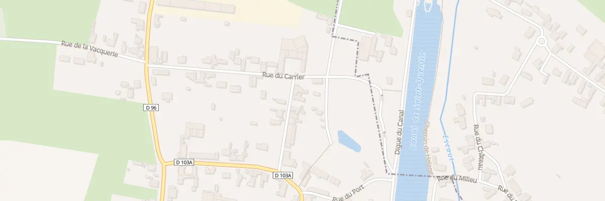 Plan du 114 Rue du Carrier à Banteux