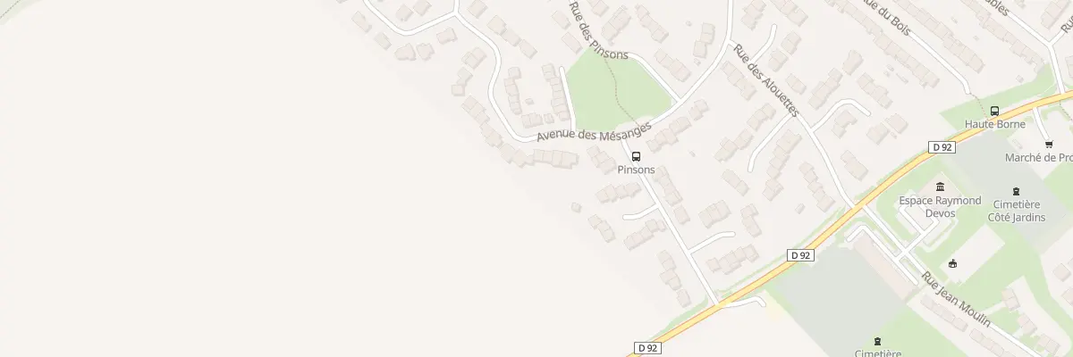 Plan du 23B Av des Mésanges à Proville