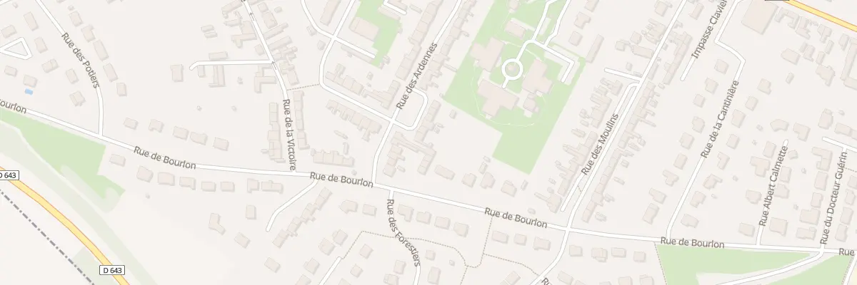 Plan du 55 Rue des Ardennes à Raillencourt-Sainte-Olle