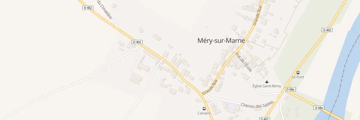 Plan du 16B Rte Jean de la Fontaine à Méry-sur-Marne