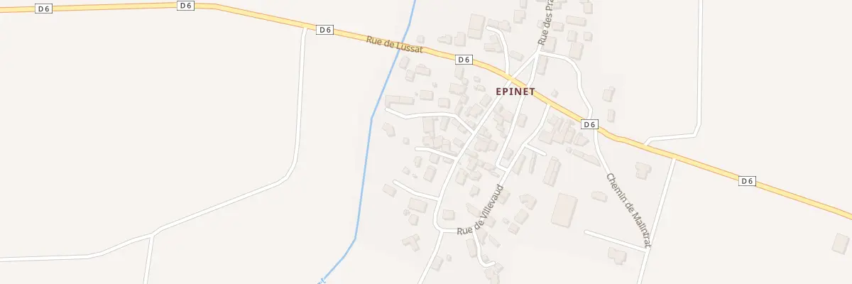 Plan du 3 Imp du Château, Epinet à Saint-Beauzire