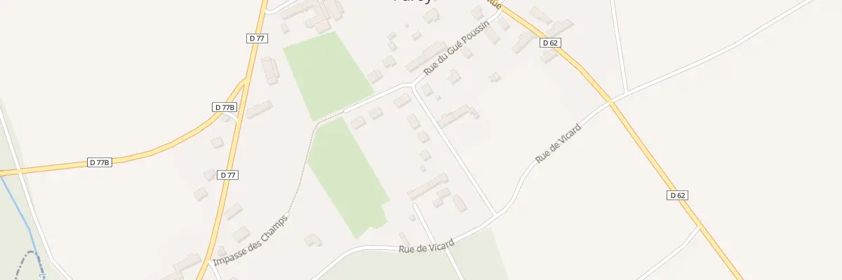 Plan du 10B Rue du Gué Poussin à Paroy