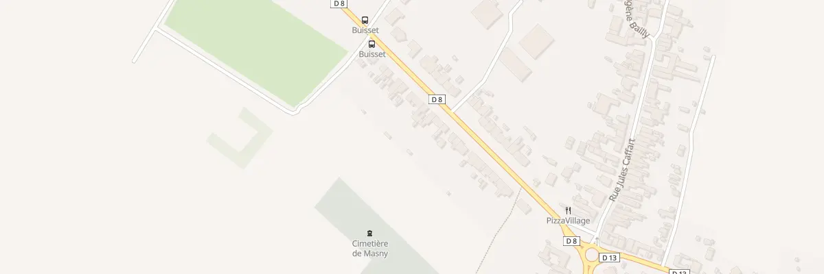Plan du 23 Rue Modeste Buisset à Masny