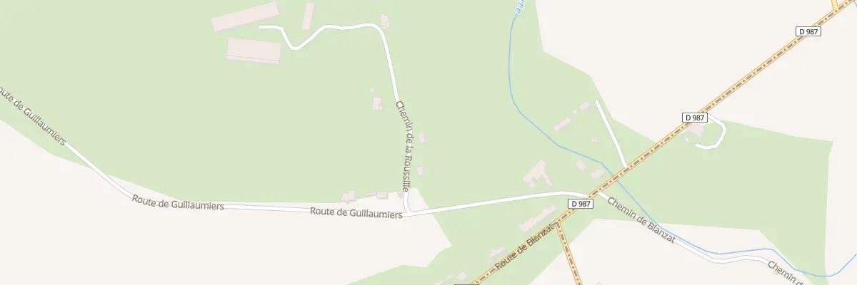 Plan du 5218 Che de la Roussille à Fleuriel