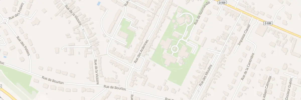 Plan du 39 Rue des Ardennes à Raillencourt-Sainte-Olle