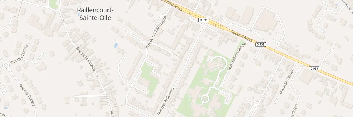 Plan du 22 Rue des Ardennes à Raillencourt-Sainte-Olle