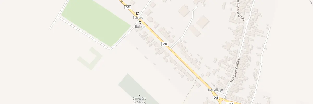 Plan du 25 Rue Modeste Buisset à Masny
