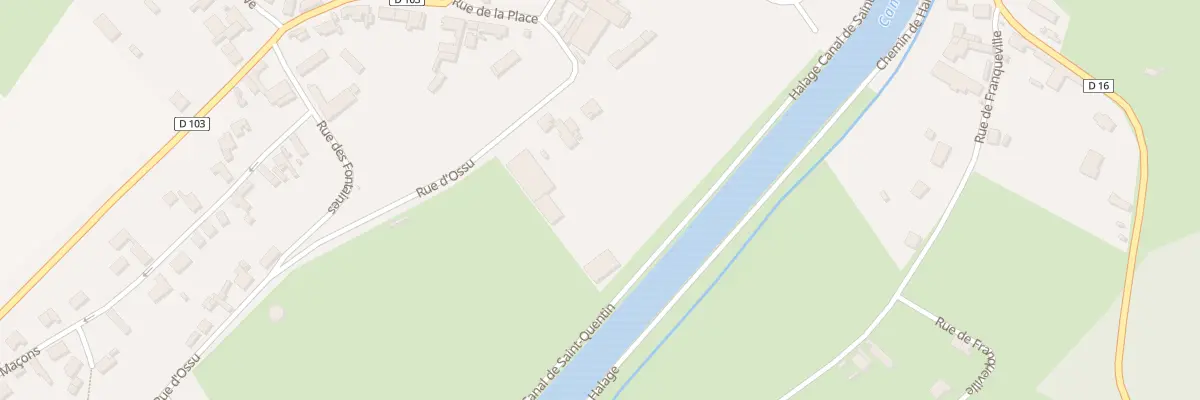 Plan du 5 Rue d’Ossu à Honnecourt-sur-Escaut