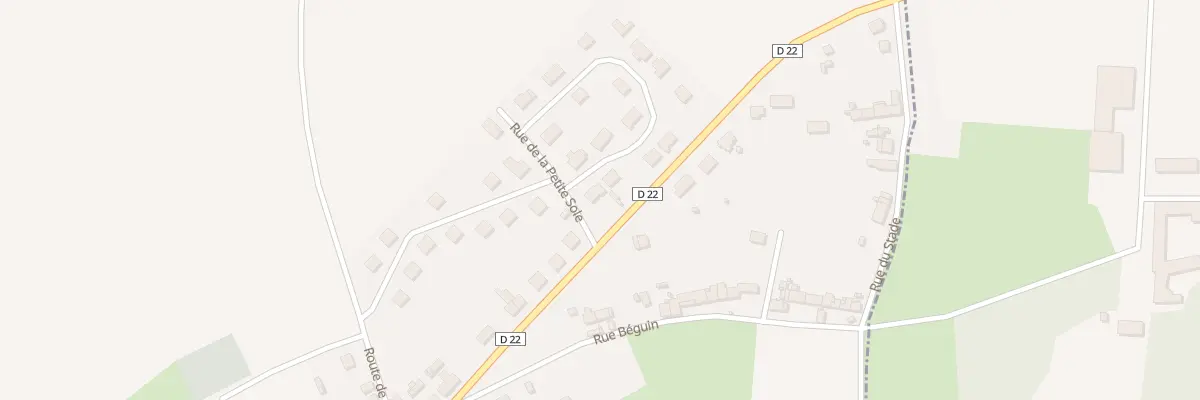 Plan du 16 Rue de la Petite Sole à Dammard