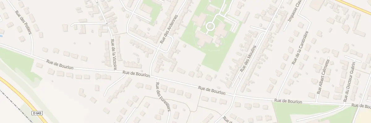 Plan du 765 Rue de Bourlon à Raillencourt-Sainte-Olle