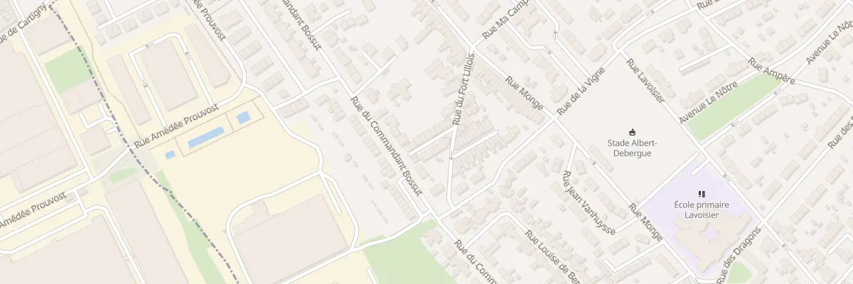 Plan du 24 Rue du Fort Lillois à Wattrelos