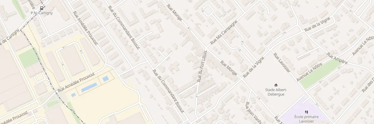 Plan du 4B Rue du Fort Lillois à Wattrelos