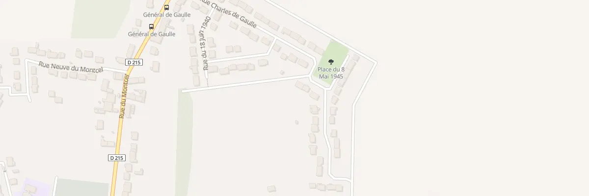 Plan du 24 Rue Charles de Gaulle à Chevru