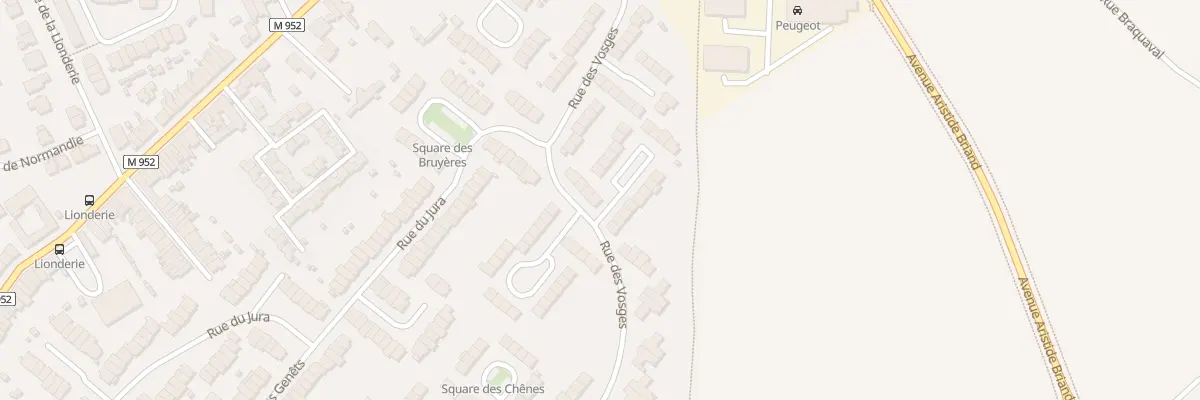 Plan du 48 Rue des Vosges à Hem