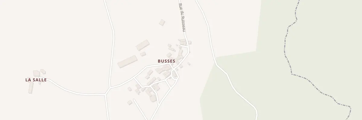Plan du 5913 Busses à La Canourgue
