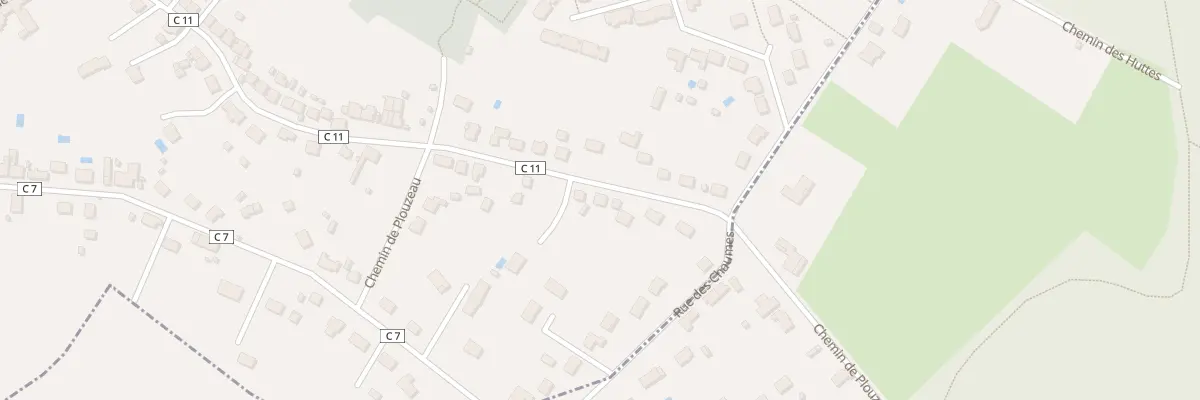 Plan du 30 Rue de Plouzeau à Guérigny