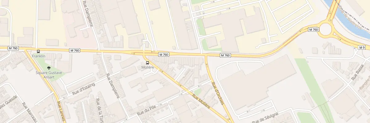 Plan du 198 Bd Beaurepaire à Roubaix