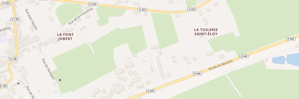 Plan du 24 Imp de la Cité Flore à Souvigny