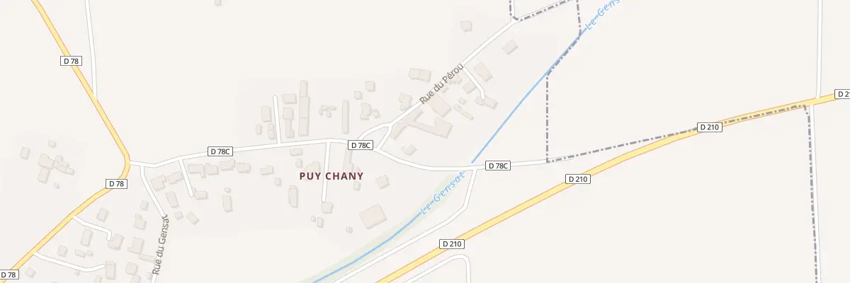 Plan du 4 Pl du Tilleul - Puy Chany à Saint-Beauzire