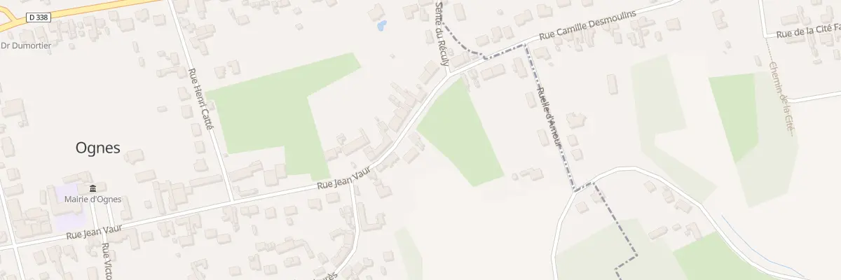 Plan du 48 Rue Jean Vaur à Ognes