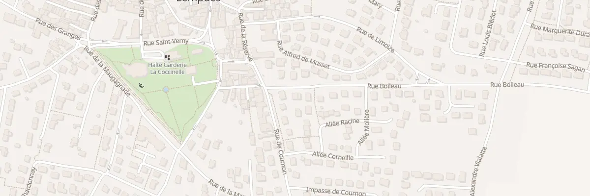 Plan du 2 Rue Boileau à Lempdes