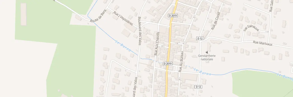 Plan du 36 Rue aux Chevrils à Aigueperse
