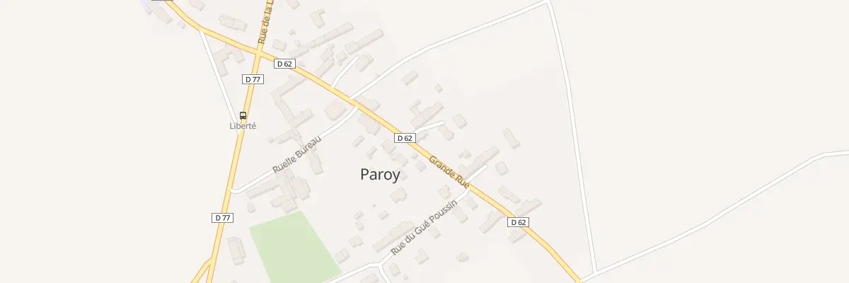 Plan du 21 Rue Grande à Paroy