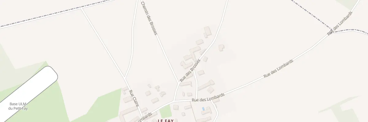 Plan du 5 Rue des Brosses à Saint-Sérotin