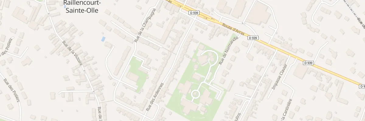 Plan du 21 Rue des Ardennes à Raillencourt-Sainte-Olle