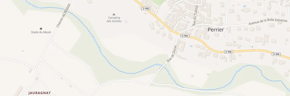 Plan du 41 Av de l’Orme à Perrier