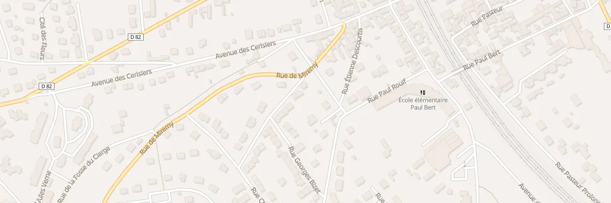 Plan du 3 Rue du Buisson Carré à Pont-sur-Yonne