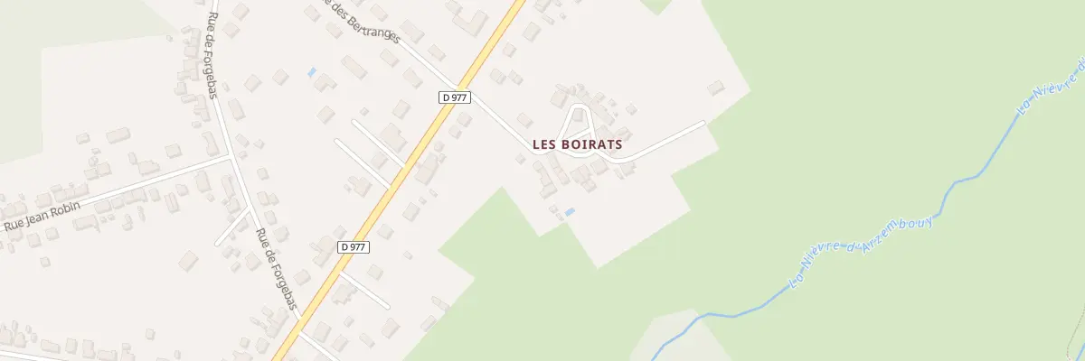 Plan du 4 Imp des Boirats à Guérigny