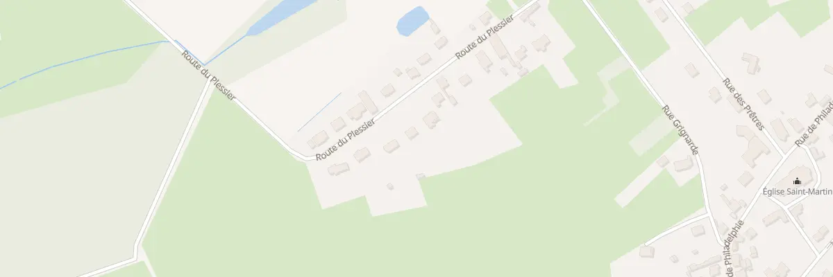 Plan du 15 Rte du Plessier à Villequier-Aumont