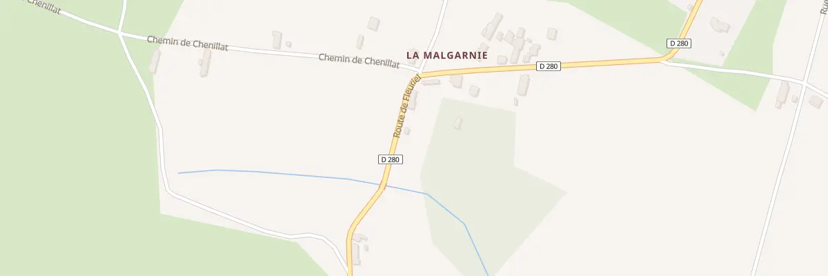 Plan du 39 Rue de la Malgarnie à Cesset