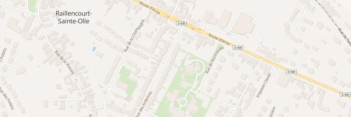 Plan du 15 Rue des Ardennes à Raillencourt-Sainte-Olle
