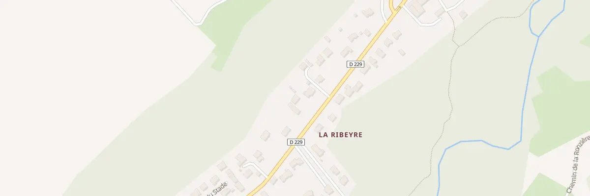Plan du 36 Rte de Champeix à Coudes