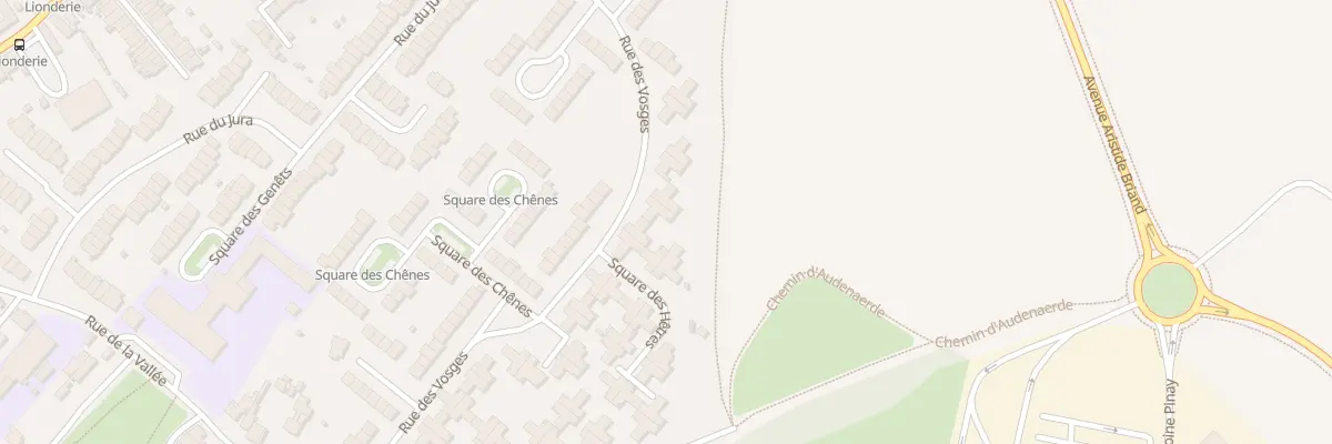 Plan du 28 Rue des Vosges à Hem