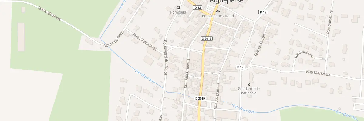 Plan du 24 Rue aux Chevrils à Aigueperse