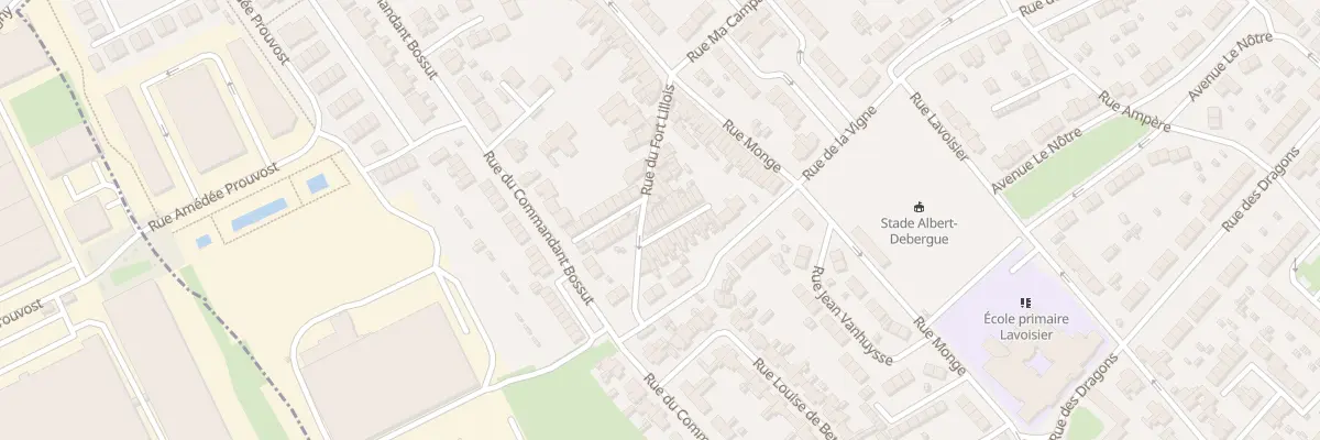 Plan du 27 Rue du Fort Lillois à Wattrelos