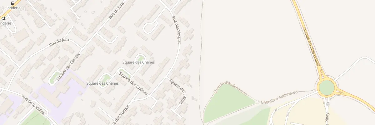 Plan du 30 Rue des Vosges à Hem