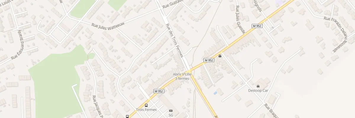 Plan du 7 Rue des Trois Fermes à Hem